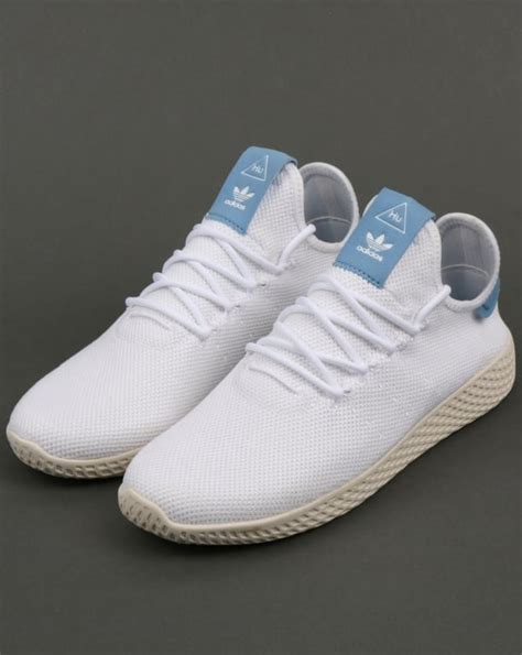 adidas pw tennis hu schuhe blau weiß|Adidas Pharrell Williams Tennis Hu .